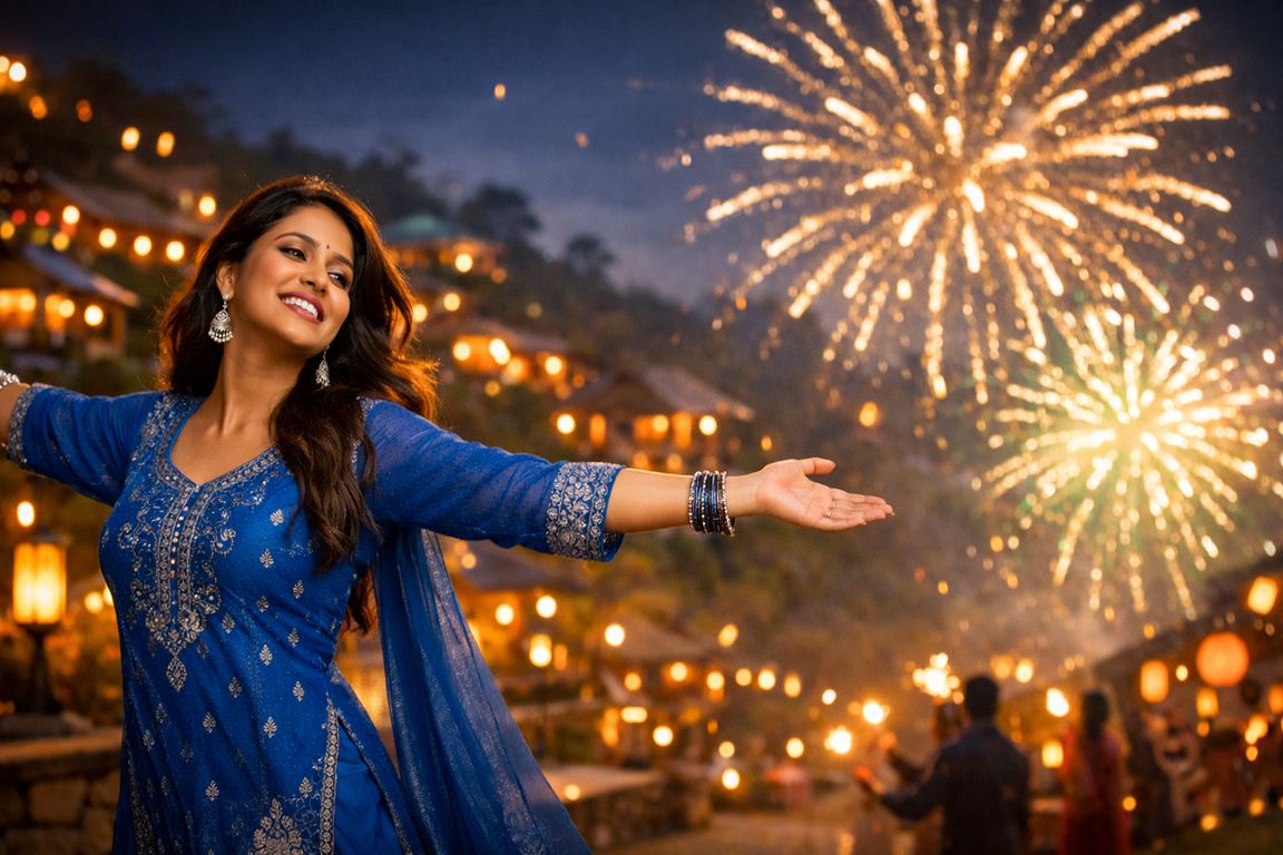 বান্দরবানে সালোয়ার কামিজ পরা নারী dmc5 - এ ডিপোজিট করছেন